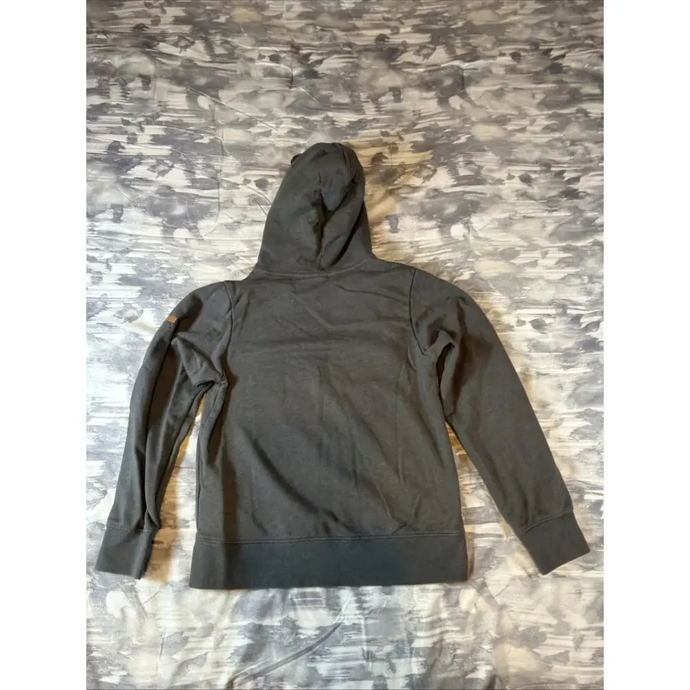 Columbia PHG Hoodie Sweatshirt Gray Hunting Patriotic Flag Youth Medium 10/12 - Picture 6 of 7